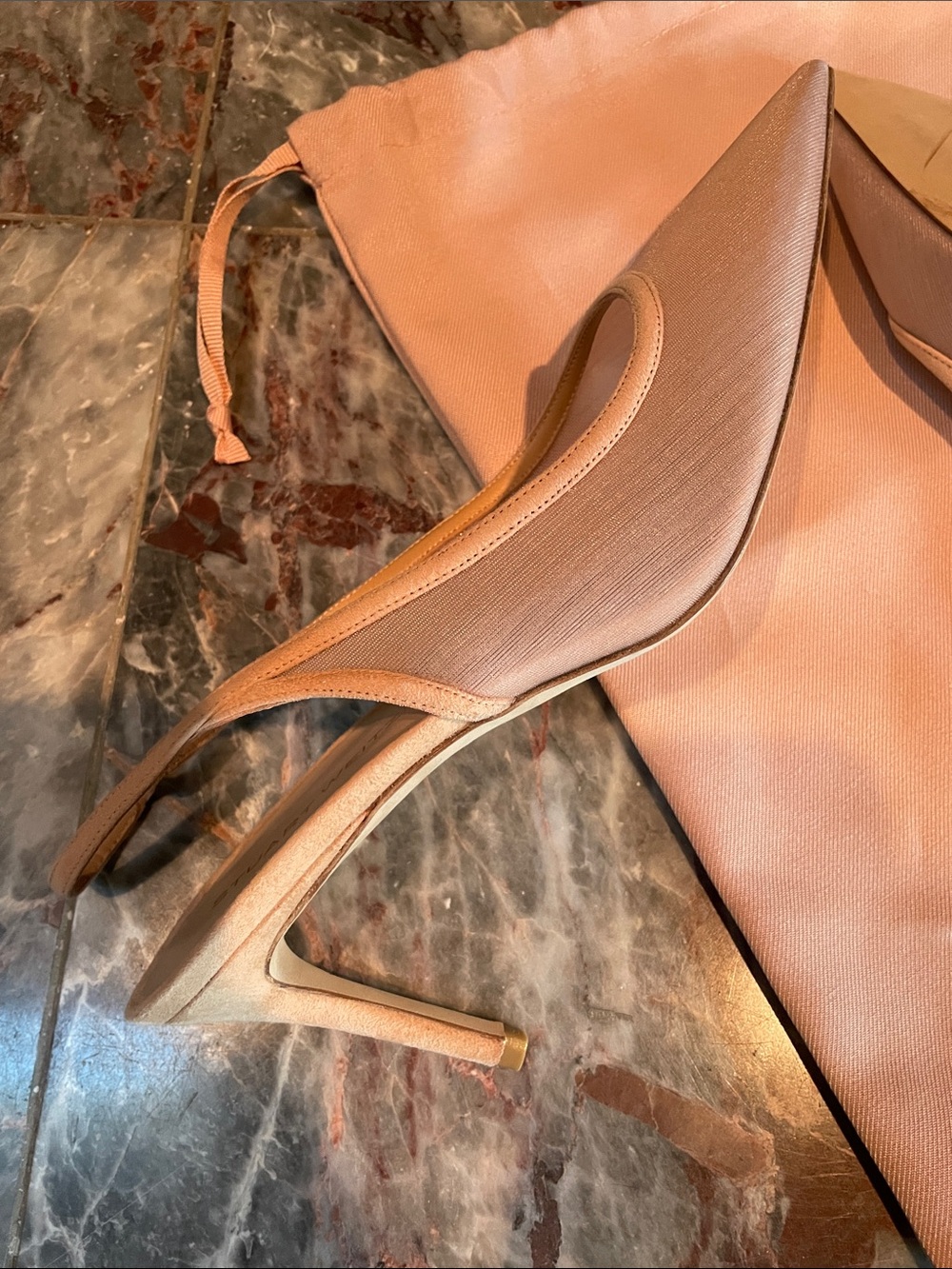 NWOT Stuart Weitzman 75 Slingback Pumps - Picture 9 of 9